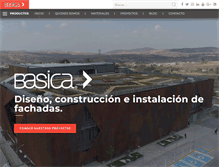 Tablet Screenshot of grupobasica.com